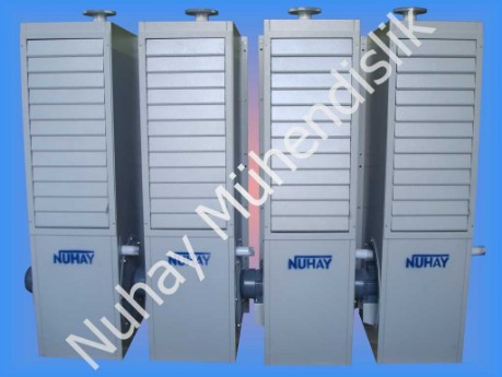 Endüstriyel Duvar ve Tavan Tipi Aksiyal Fanlı Aparey